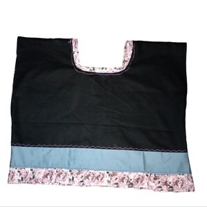 Boho Patchwork black top